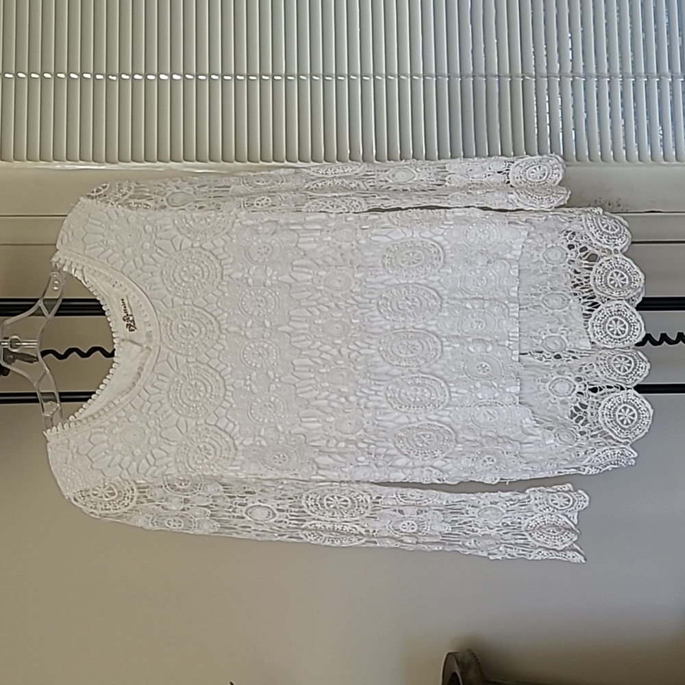 Cochet white Top/Tunic
